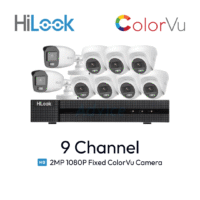 Paket 9 Channel HiLook ColorVu