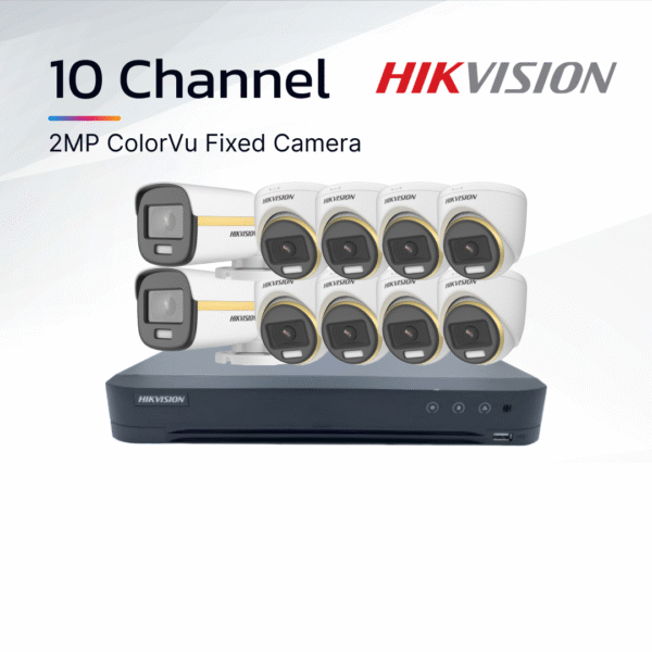 Paket 10 Channel HikVision ColorVu