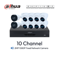 Paket 10 Channel Dahua IP-Cam
