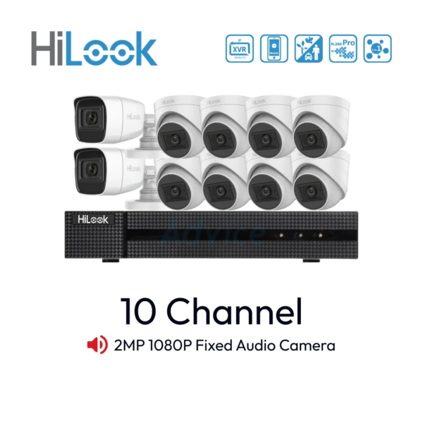 Paket 10 Channel HiLook Audio