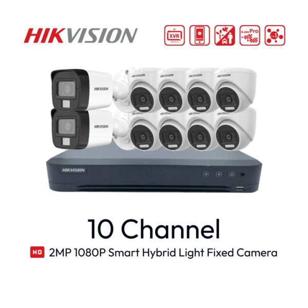 Paket 10 Channel Hikvision Basic