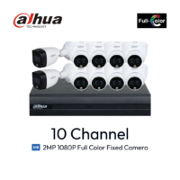 Paket 10 Channel Dahua ColorVu